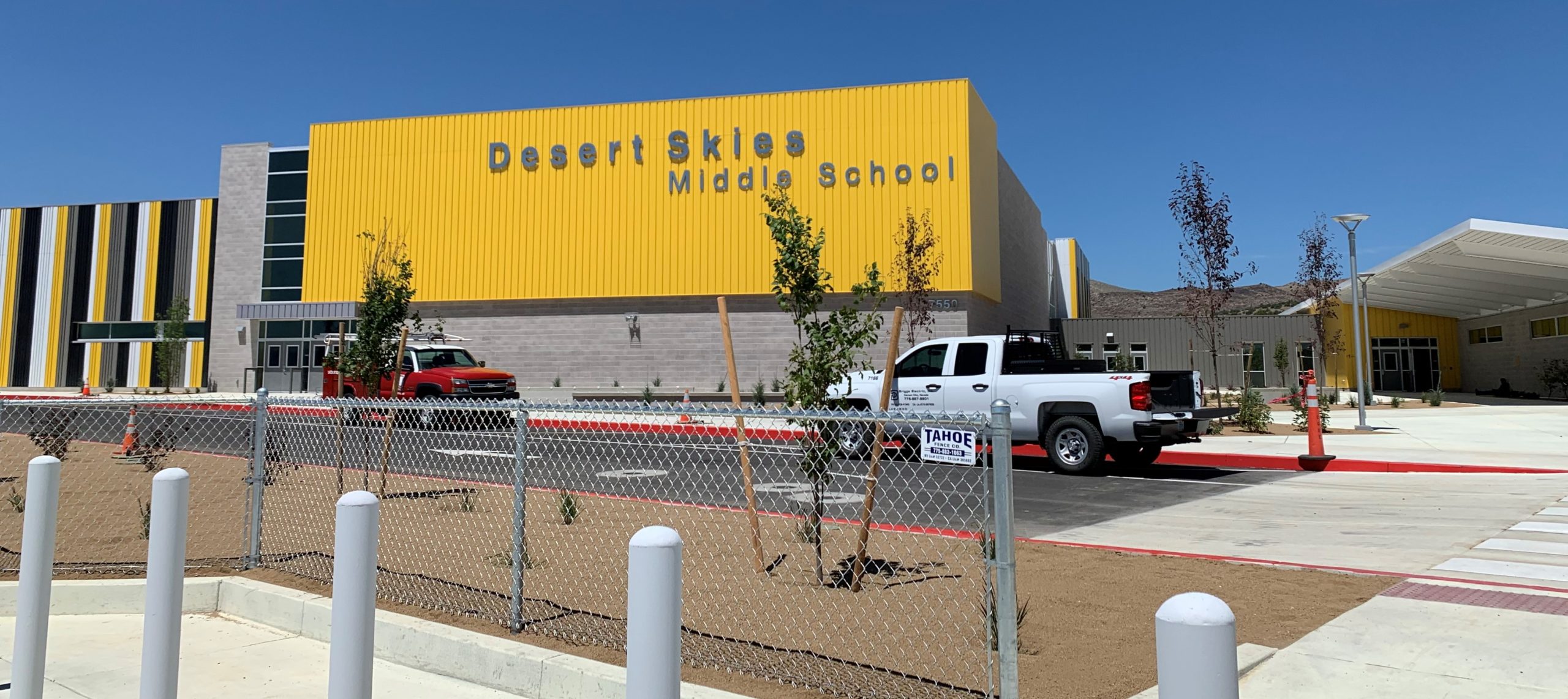 New Hug HS Main Enterance