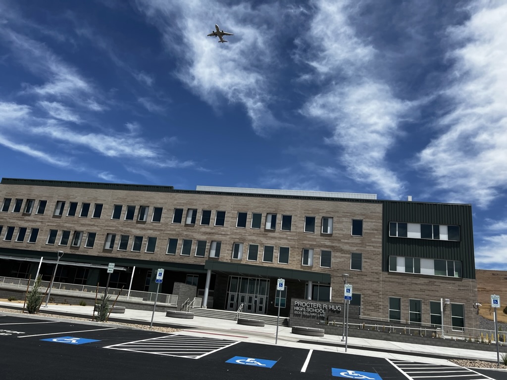 New Hug HS Main Enterance
