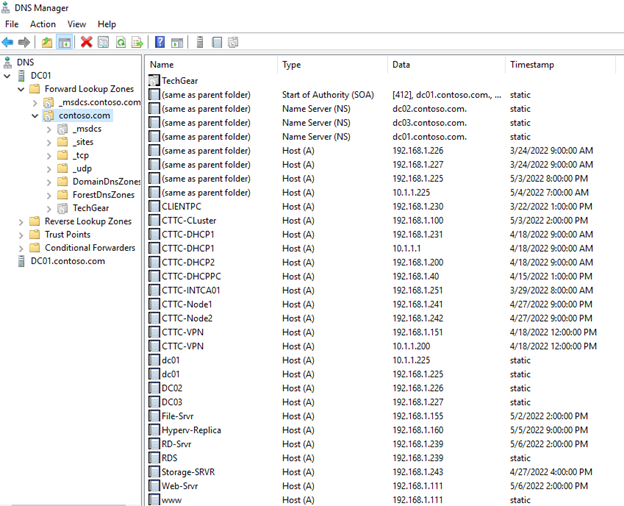 DNS Manager